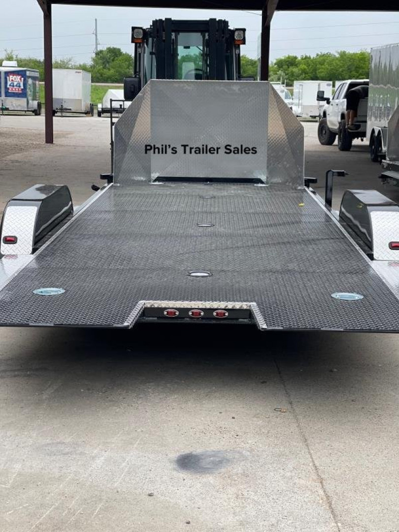 New 102 Ironworks 23' ELIMINATOR CAR HAULER FULL TILT STEEL DECK WITH SHIELD Tilt Trailer OPEN CAR HAULER