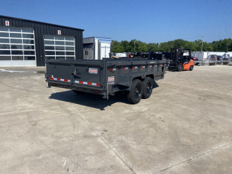 New Lamar 16' Telescopic Dump Trailer