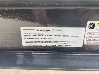 New Lamar 20' Car Hauler