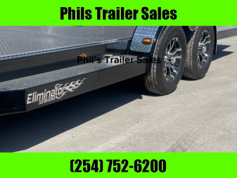New 2025 102 Ironworks 23' ELIMINATOR CAR HAULER TILT STEEL DECK Tilt Trailer OPEN CAR HAULER ALUMINUM WHEELS