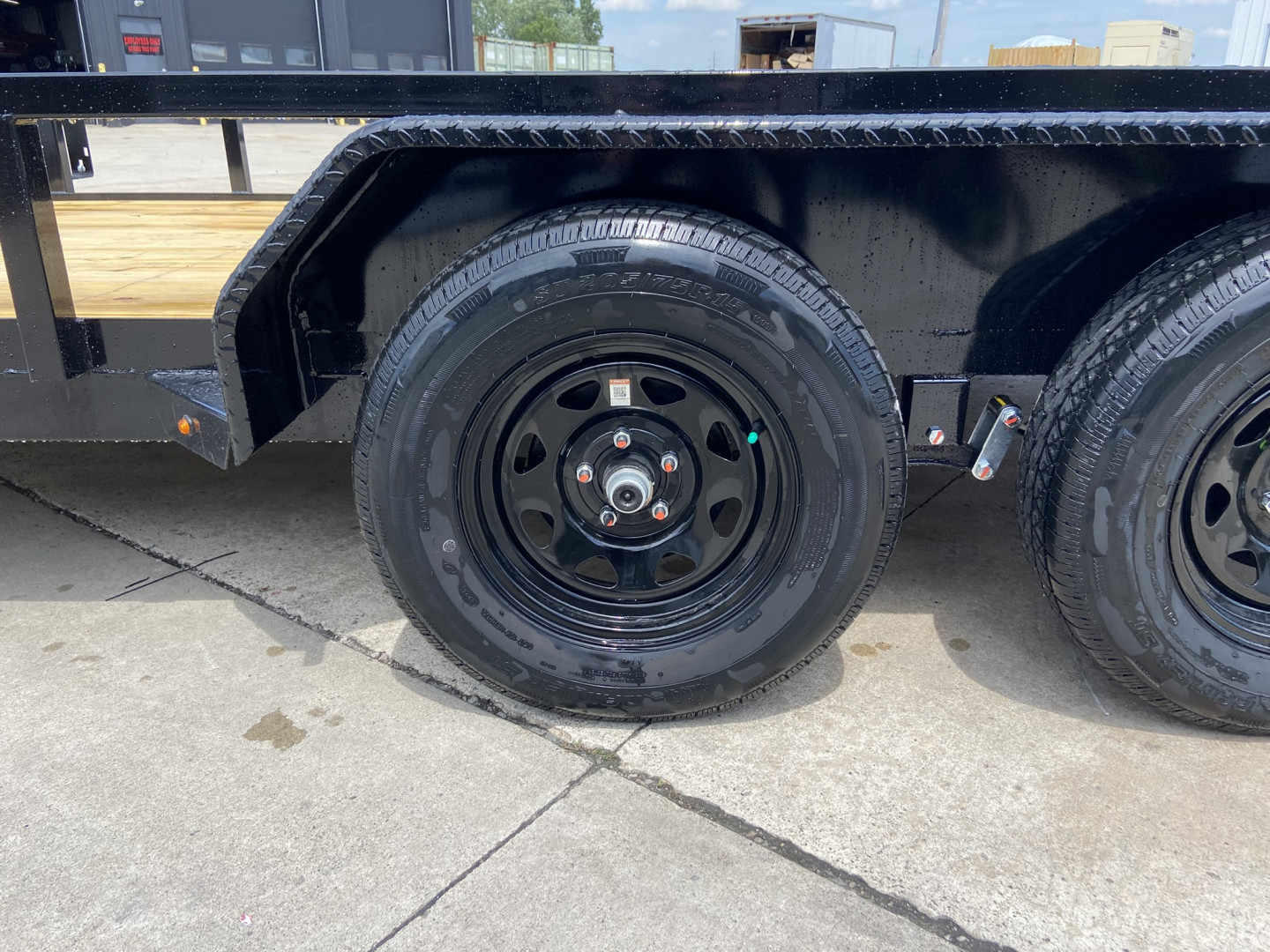 New Sure-Trac 16' Tube-Top Utility Trailer