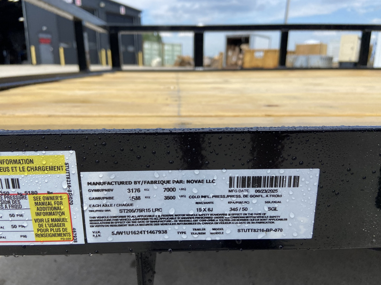 New Sure-Trac 16' Tube-Top Utility Trailer