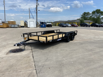 New Sure-Trac 16' Tube-Top Utility Trailer