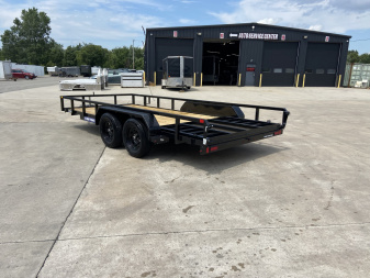New Sure-Trac 16' Tube-Top Utility Trailer
