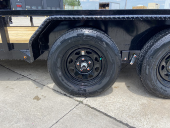 New Sure-Trac 16' Tube-Top Utility Trailer