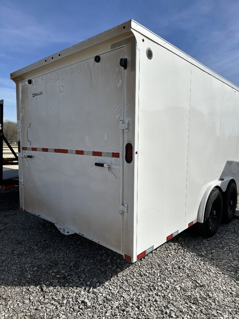 New DELCO CARGO 8 X 20 RAMP DOOR 14K RATED 14PLY Cargo / Enclosed Trailer