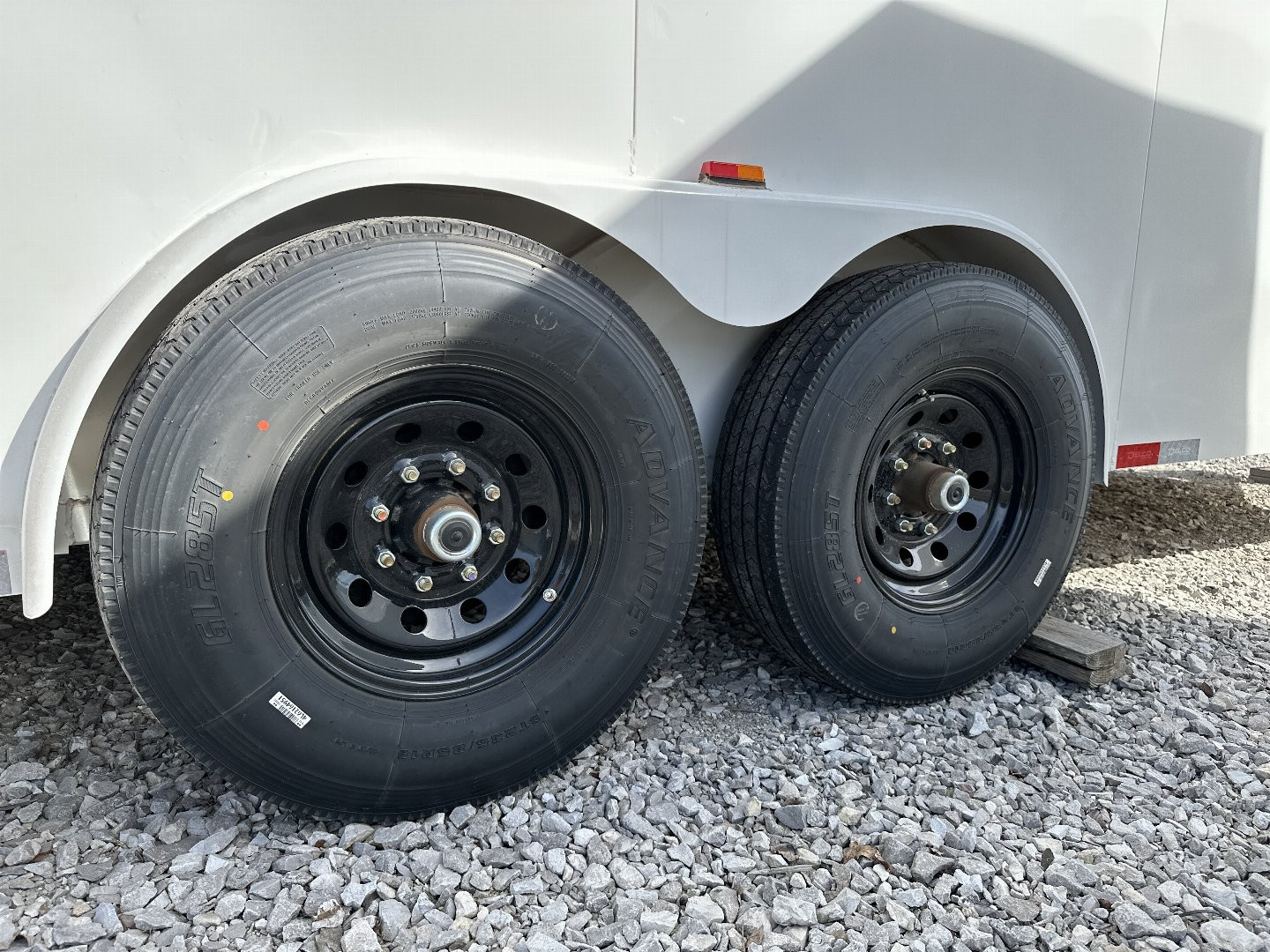 New DELCO CARGO 8 X 20 RAMP DOOR 14K RATED 14PLY Cargo / Enclosed Trailer