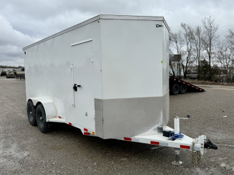 New DELCO ALL STEEL CARGO 7X16 RAMP DOOR 14K RATED w/14PLY Cargo / Enclosed Trailer