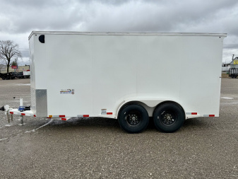 New DELCO ALL STEEL CARGO 7X16 RAMP DOOR 14K RATED w/14PLY Cargo / Enclosed Trailer