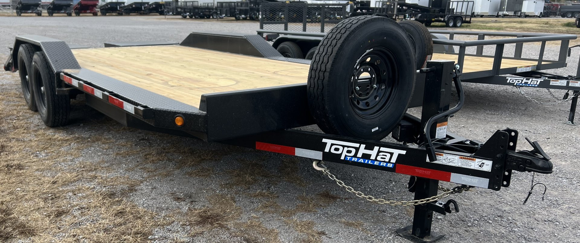 New Top Hat Trailers TH/ WDO 102”X 20’ MR Equipment Trailer