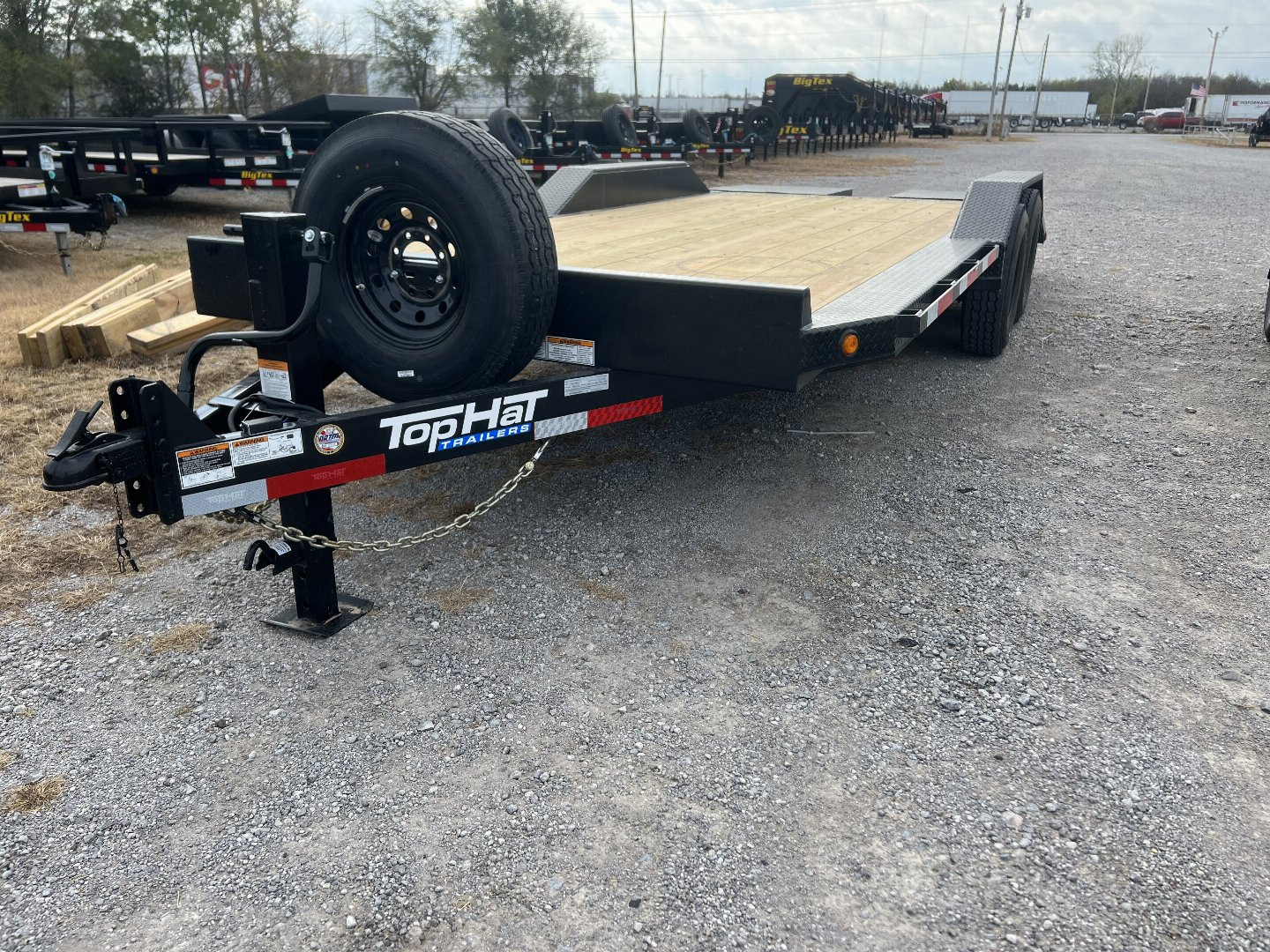 New Top Hat Trailers TH/ WDO 102”X 20’ MR Equipment Trailer