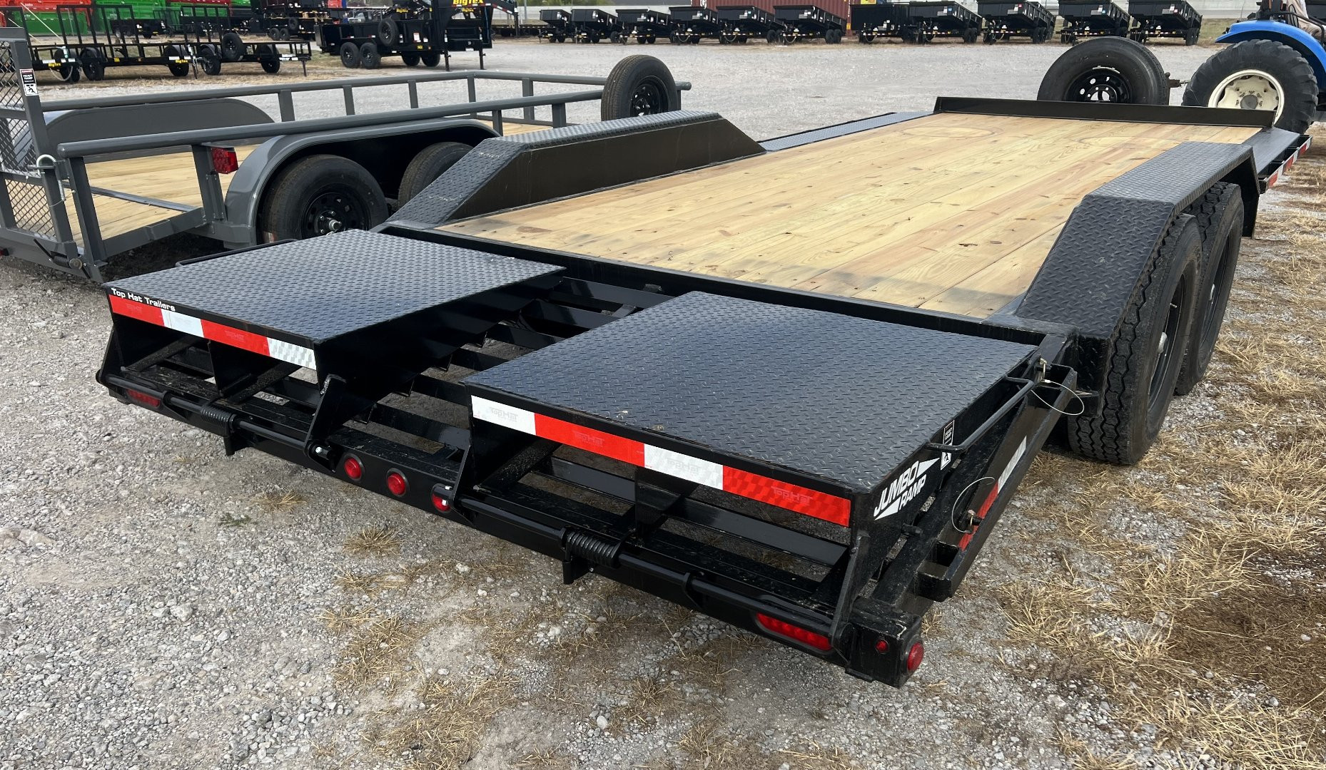 New Top Hat Trailers TH/ WDO 102”X 20’ MR Equipment Trailer