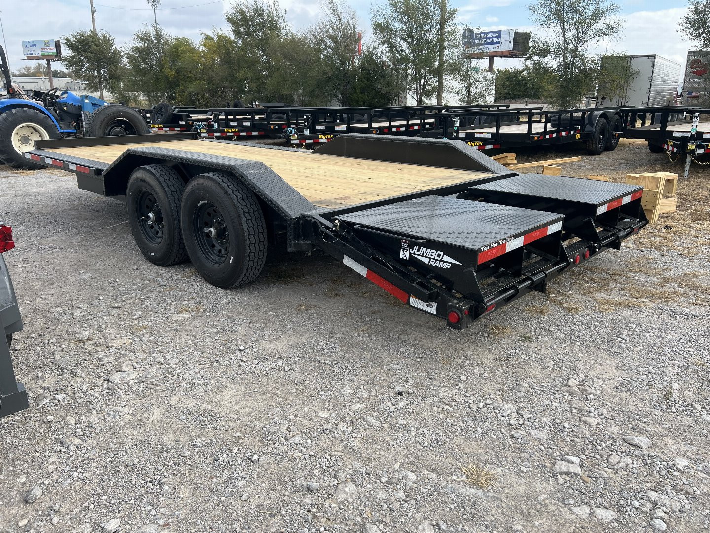 New Top Hat Trailers TH/ WDO 102”X 20’ MR Equipment Trailer
