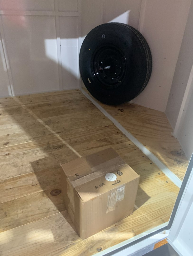 New DELCO Steel Cargo 7 x 16 Ramp door Cargo / Enclosed Trailer 12K Rated