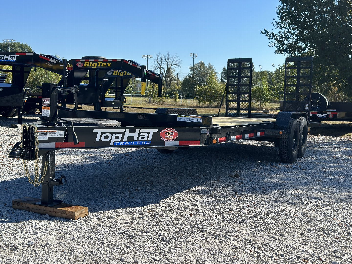 New Top Hat Trailers TH-14EB-20BK-5XM Ramps Equipment Trailer