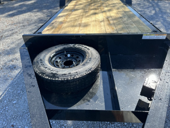 New Top Hat Trailers TH-14EB-20BK-5XM Ramps Equipment Trailer