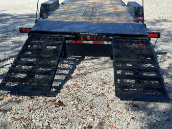 New Top Hat Trailers TH-14EB-20BK-5XM Ramps Equipment Trailer