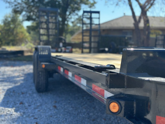New Top Hat Trailers TH-14EB-20BK-5XM Ramps Equipment Trailer