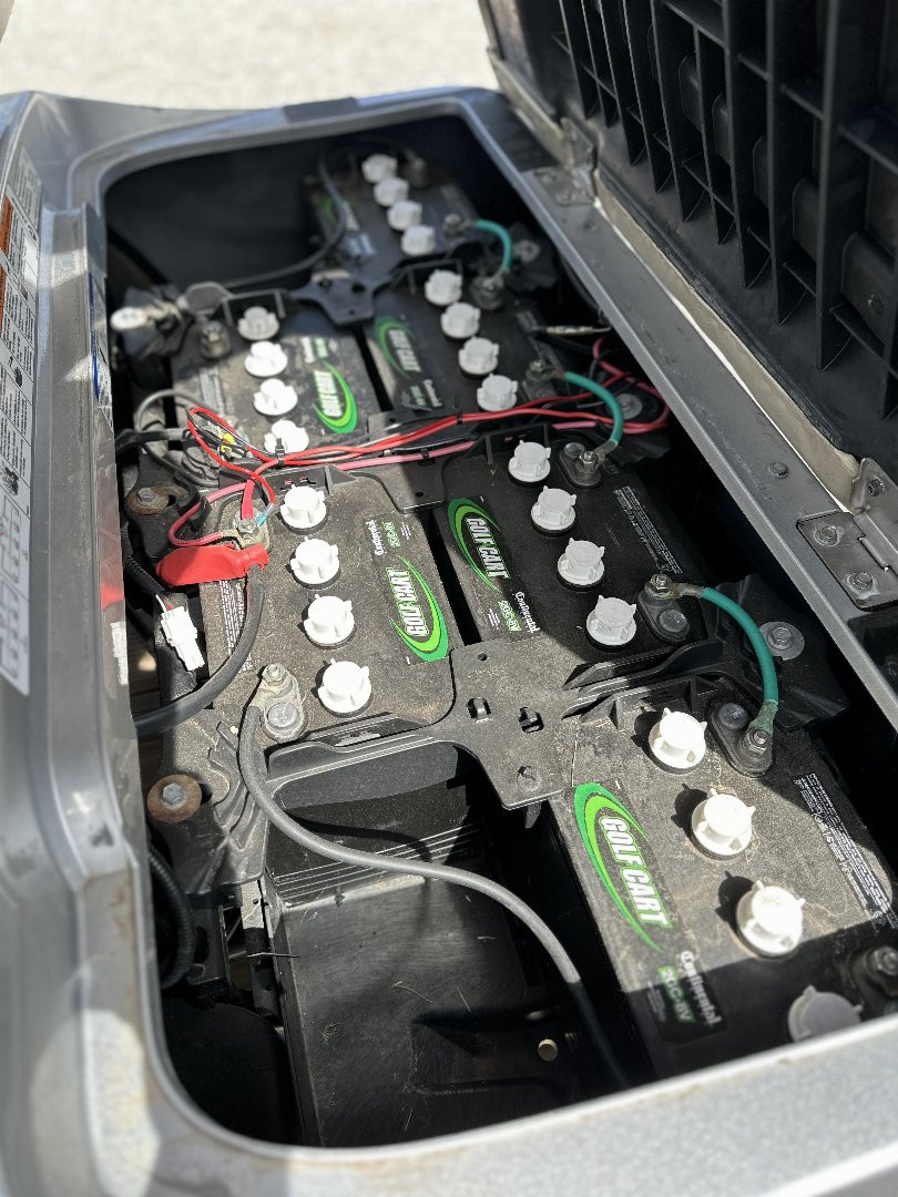 Used Yamaha Golf Car W/ Rear Bench Seat