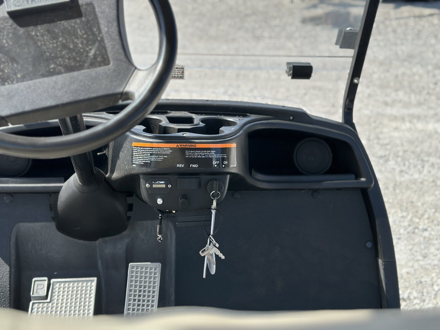 Used Yamaha Golf Car W/ Rear Bench Seat