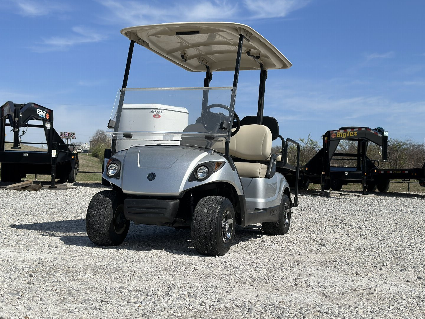 Used Yamaha Golf Car W/ Rear Bench Seat