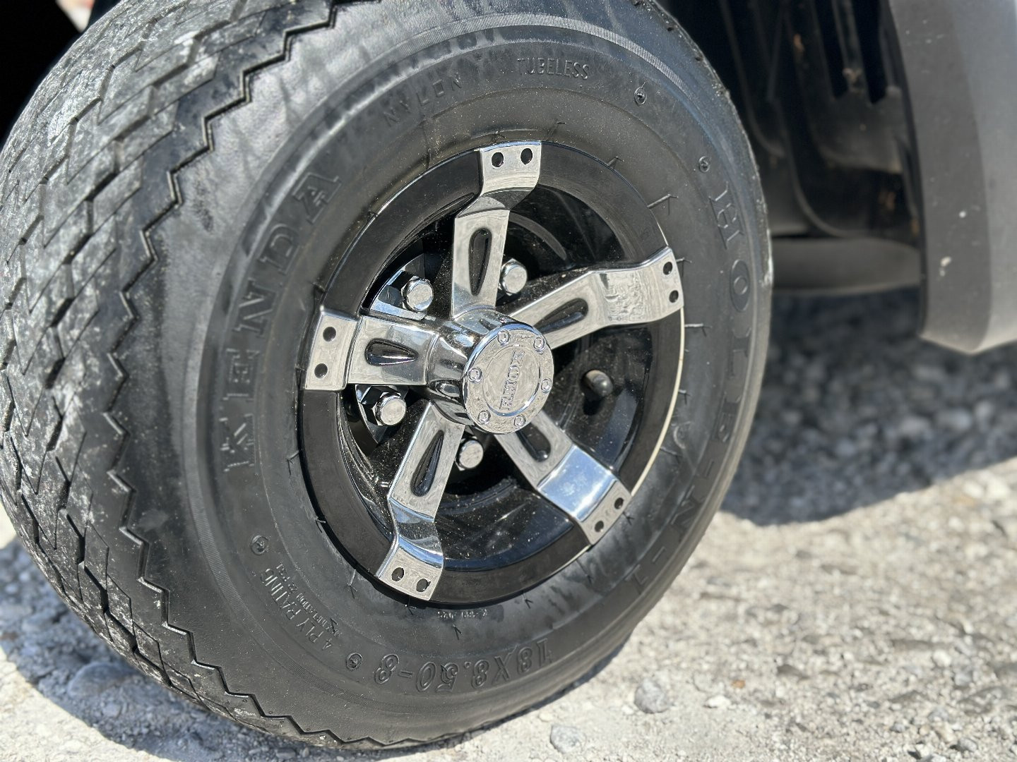 Used Yamaha Golf Car W/ Rear Bench Seat