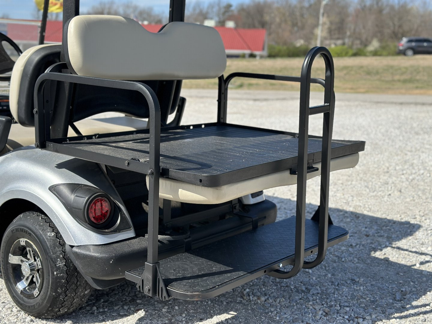 Used Yamaha Golf Car W/ Rear Bench Seat
