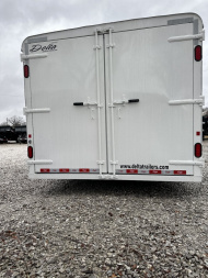New Delta Trailers ALL STEEL 24ft Gooseneck Cargo Metro / Enclosed Trailer