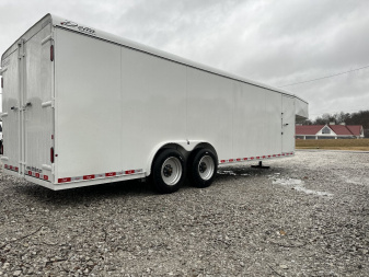 New Delta Trailers ALL STEEL 24ft Gooseneck Cargo Metro / Enclosed Trailer