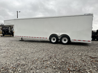 New Delta Trailers ALL STEEL 24ft Gooseneck Cargo Metro / Enclosed Trailer
