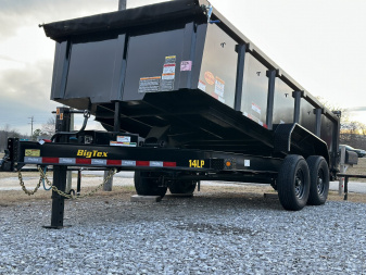 New BIG TEX TRAILERS 14LP-16- 4ft Sides Dump Trailer