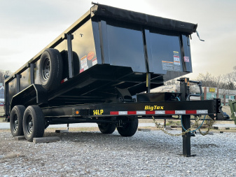 New BIG TEX TRAILERS 14LP-16- 4ft Sides Dump Trailer