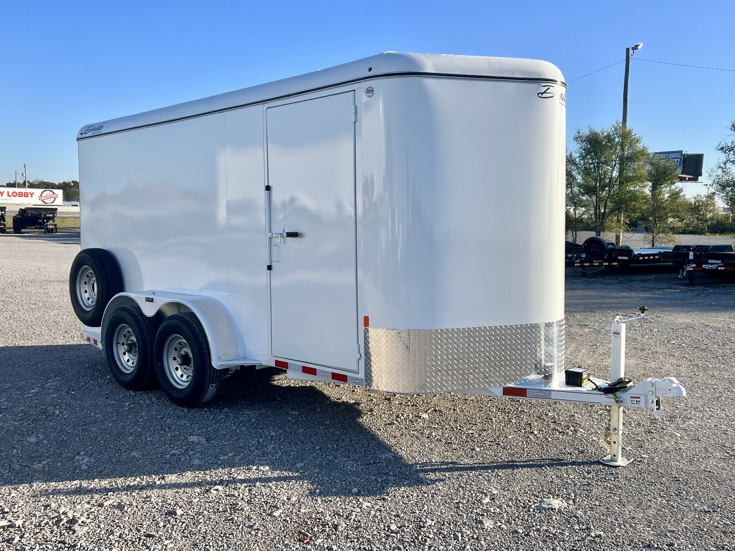 New 16ft Delta Trailers All Steel Cargo Cargo / Enclosed Trailer