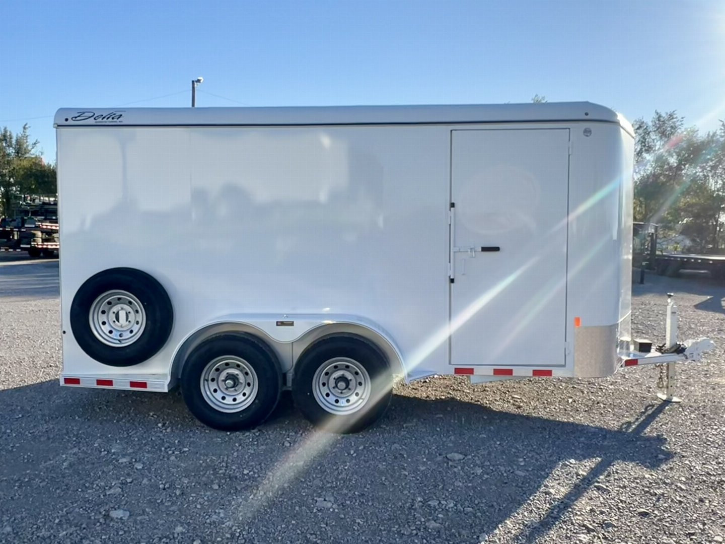 New 16ft Delta Trailers All Steel Cargo Cargo / Enclosed Trailer