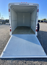 New 16ft Delta Trailers All Steel Cargo Cargo / Enclosed Trailer