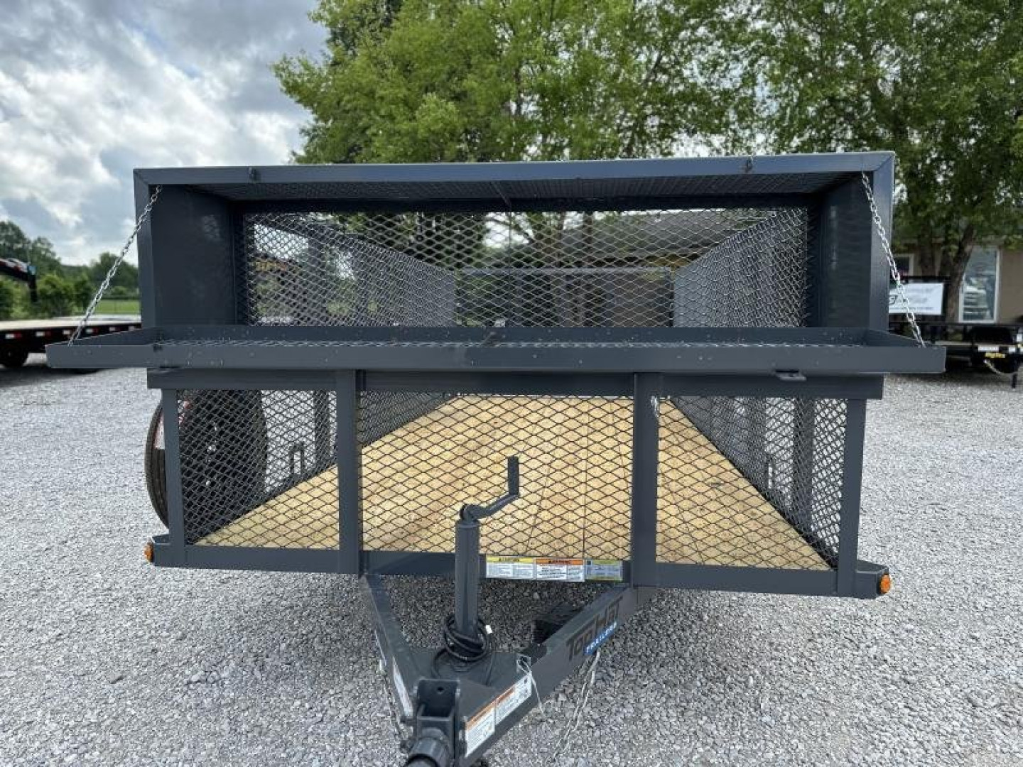 New Top Hat Trailers TH-LS16X83( 4FT SIDES/2BRK) Landscape Trailer
