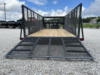 New Top Hat Trailers TH-LS16X83( 4FT SIDES/2BRK) Landscape Trailer