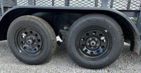 New Top Hat Trailers TH-LS16X83( 4FT SIDES/2BRK) Landscape Trailer
