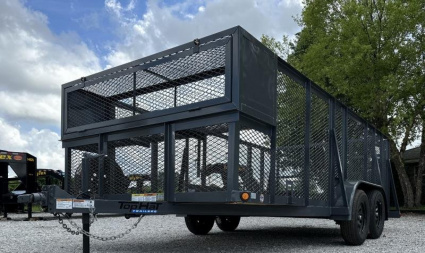 New Top Hat Trailers TH-LS16X83( 4FT SIDES/2BRK) Landscape Trailer