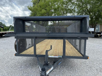 New Top Hat Trailers TH-LS16X83( 4FT SIDES/2BRK) Landscape Trailer