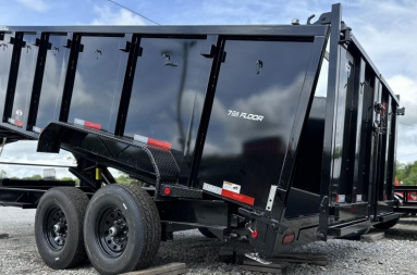 New Top Hat Trailers GNDPX140-16 (4FT SIDES) 7GA/14PLY Dump Trailer