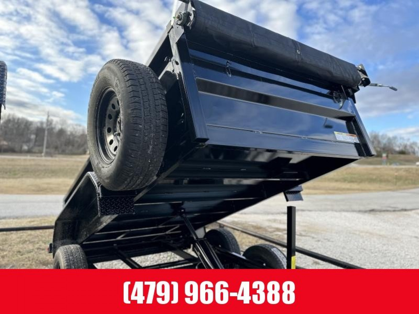 New TOP HAT TRAILERS TH-DP70-5X10 DUMP Dump Trailer