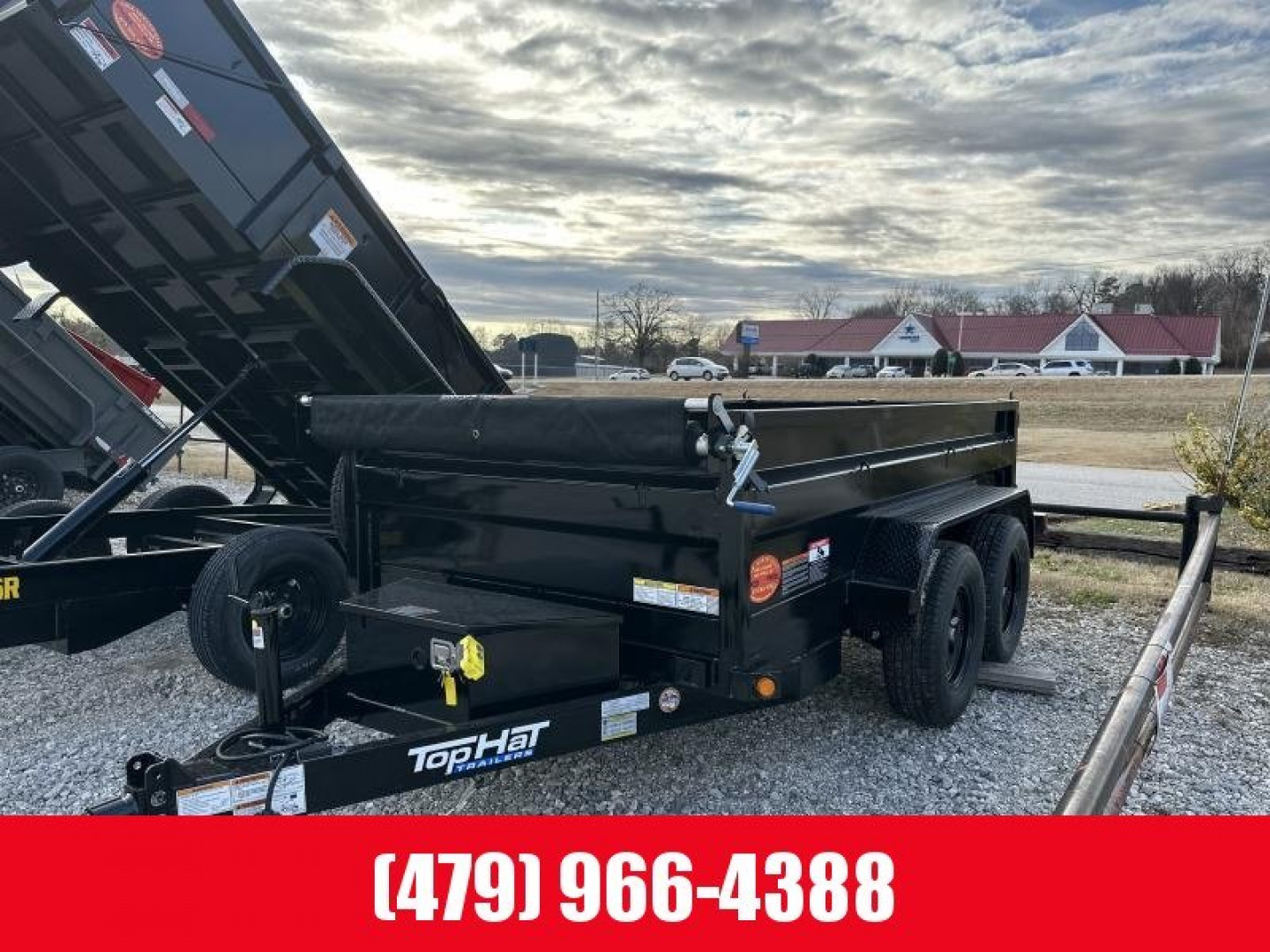 New TOP HAT TRAILERS TH-DP70-5X10 DUMP Dump Trailer