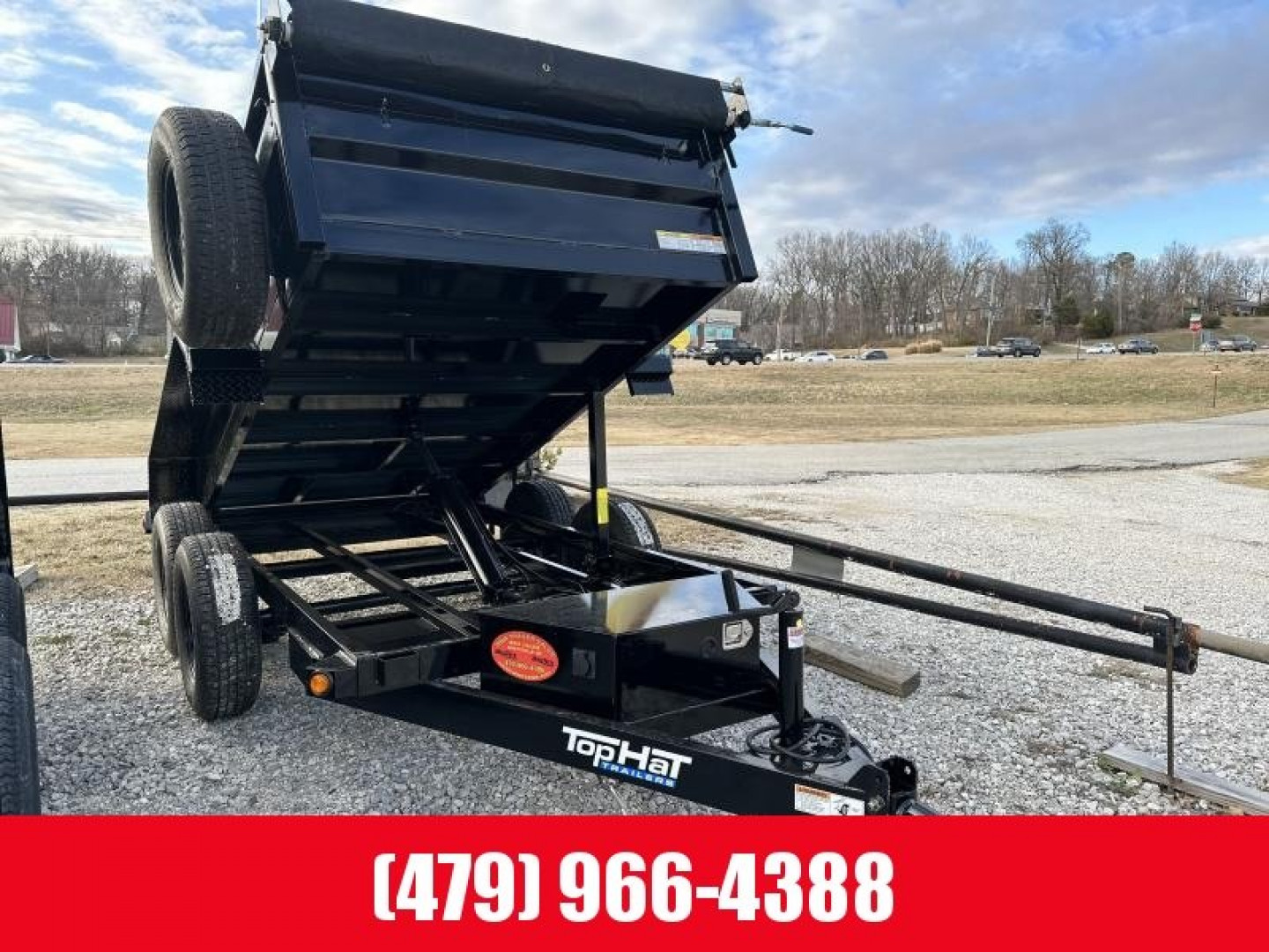 New TOP HAT TRAILERS TH-DP70-5X10 DUMP Dump Trailer