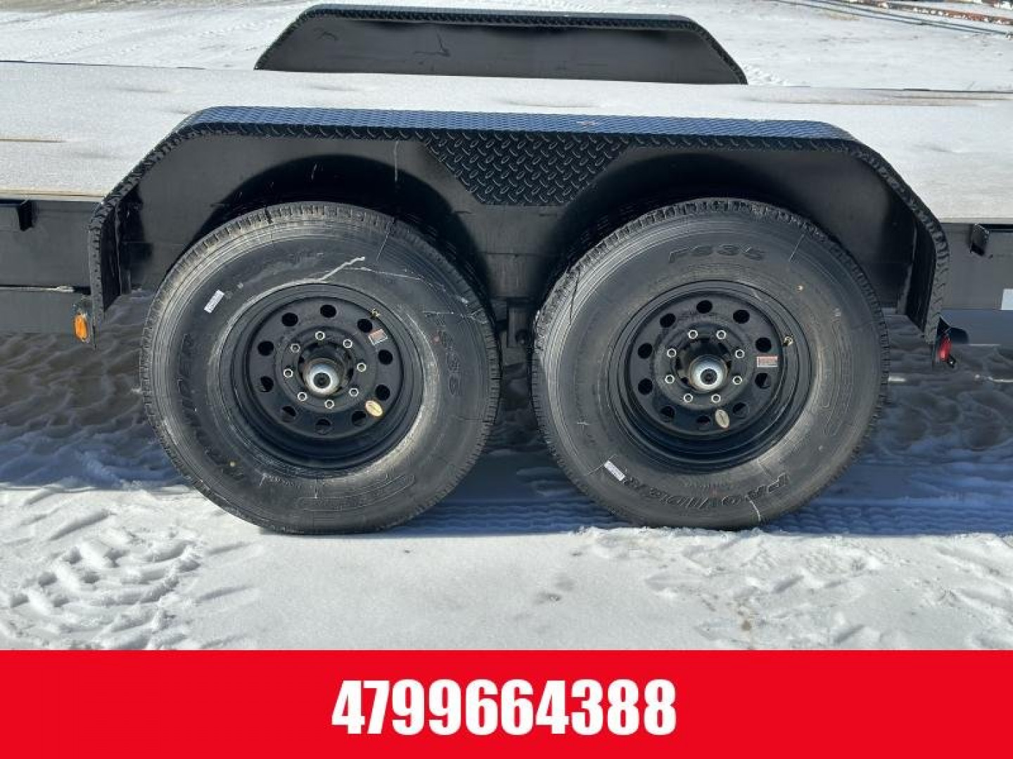 New TOP HAT TRAILERS 28x83 EHGN 14K **14Ply Tire Upgrade** Equipment Trailer