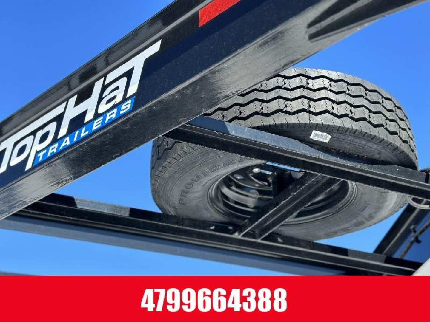 New TOP HAT TRAILERS 28x83 EHGN 14K **14Ply Tire Upgrade** Equipment Trailer