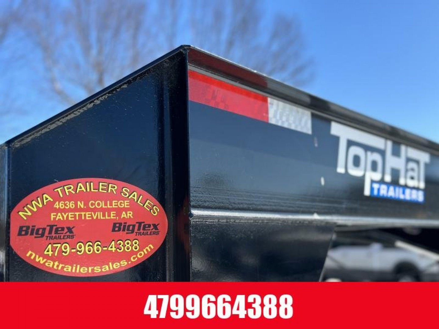 New TOP HAT TRAILERS 28x83 EHGN 14K **14Ply Tire Upgrade** Equipment Trailer