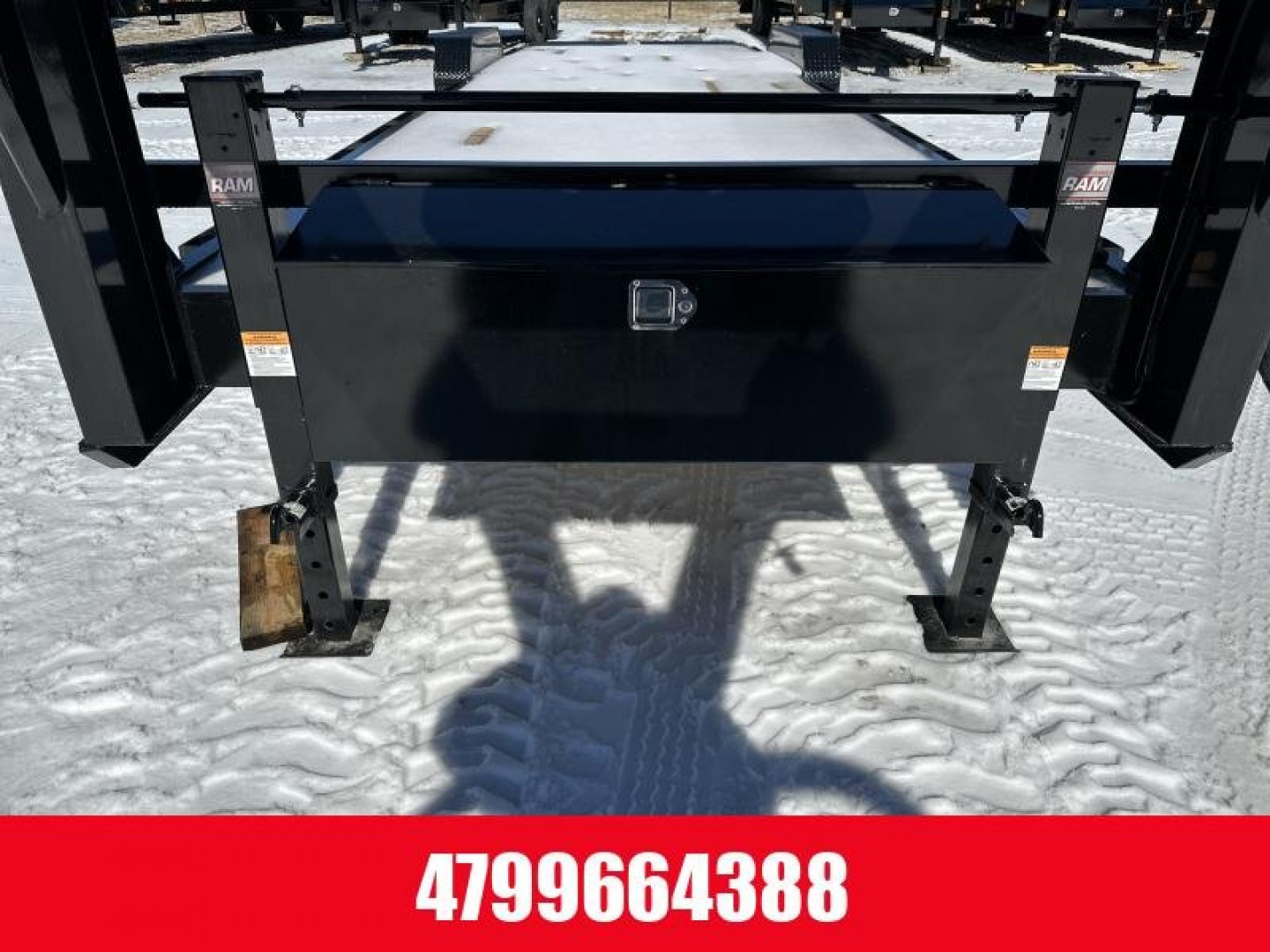 New TOP HAT TRAILERS 28x83 EHGN 14K **14Ply Tire Upgrade** Equipment Trailer