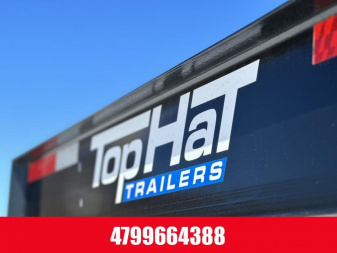 New TOP HAT TRAILERS 28x83 EHGN 14K **14Ply Tire Upgrade** Equipment Trailer
