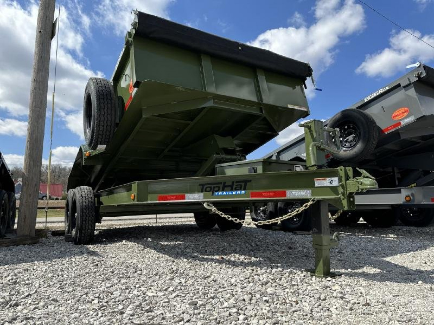 New TOP HAT TRAILERS DPX140 83x 14 Dump Trailer